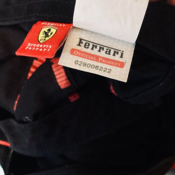 [WOMEN L] PUMA Ferrari Track Jacket & Cap Set Black F1 Racing Motorsport - Picture 8 of 10
